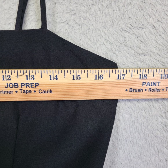 Abercrombie Fitch‎ Mini Dress Womens MT Tall Black Ruched Bodycon Whimsigoth - Picture 5 of 15